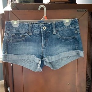 American Eagle Blue Jean Shorts